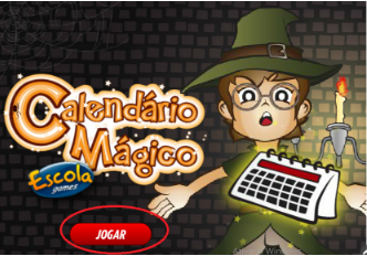 Calendário mágico: jogo educativo