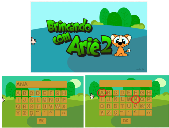 Brincando com Ariê