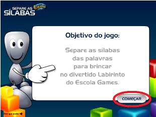 Separe as sílabas (Jogo)